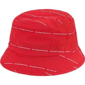 Supreme Bucket Hat - Red